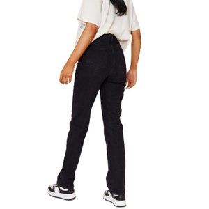 PRETTY LITTLE THING Tall Black Straight Leg Jeans